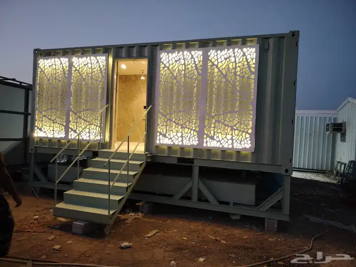 كونتيرات حمامات متنقلة كنتينر مكتب دورات مياه 0