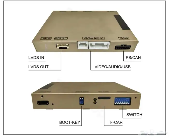 جهاز تحويل الشاشة إلى اندرويد وكار بلاي لسيارات فود 3