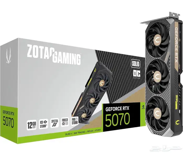كرت شاشة 5070 zotac عرض خاص المتبقي حبة فقط 0