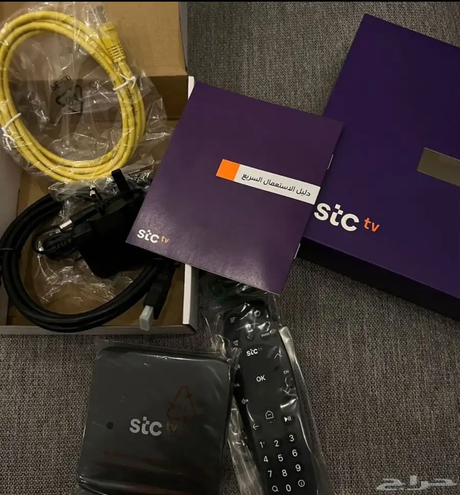 جهاز رسيفر stc جوي تي في للبيع 200 ريال جديد وفيه مستخدم 1