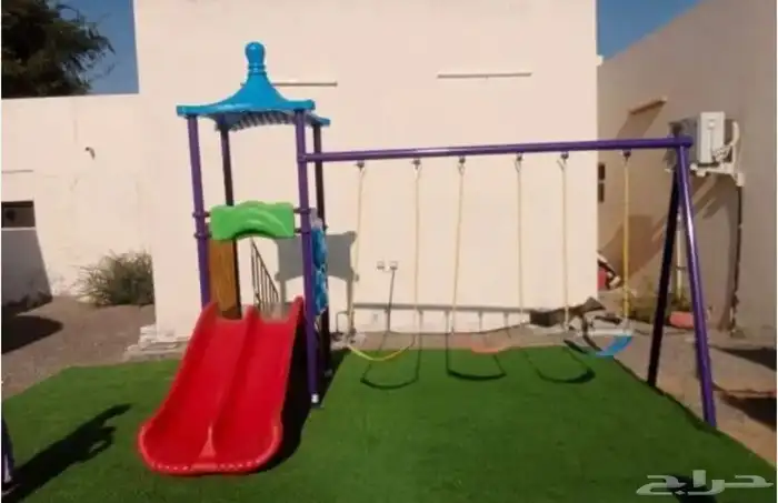 مجموعة ألعاب وترفيه مراجيح زحليق للأطفال تناسب دخليه خرجيه 2