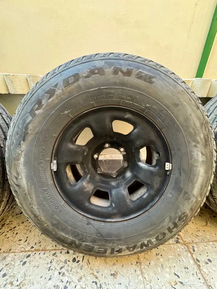 كفرات شاهين 900 16 نظيفة جدا 6