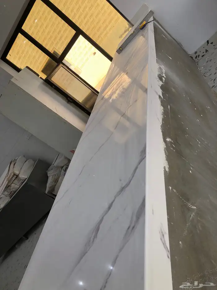 مغاسل رخام طبيعي وصناعة ومطبخ وطولات مع التركيب 14