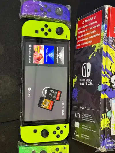 نينتيندو سويتش اوليد نسخة خاصة Nintendo switch oled 2
