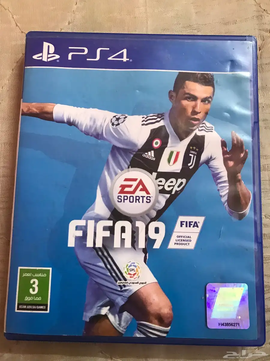 للبيع شريط فيفا 19 نضيف 0