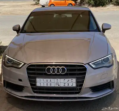 اودي A3 للبيع الحاله جيده فيها ضربه خفيفه في الواجه الامامي 0