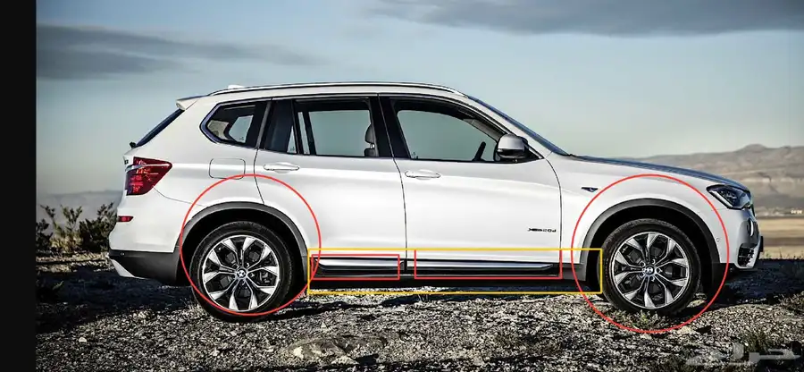 صدام وقطع اصلية BMW X3 2015 3