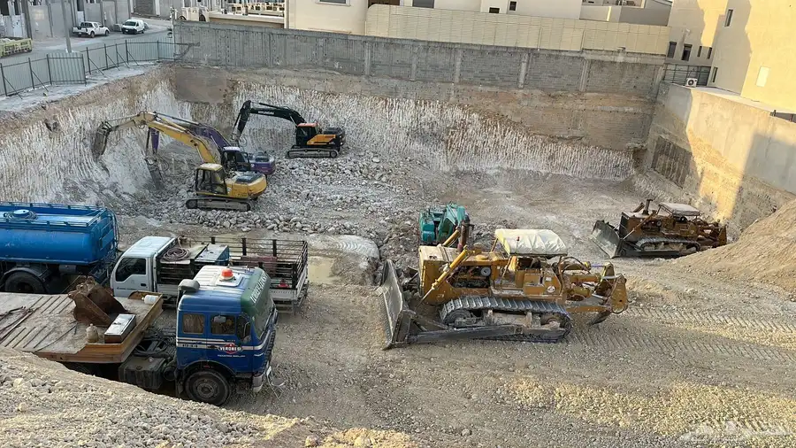 مقاول حفر ترحيل معدات ايجار بلدوزرات بوكلينات 4