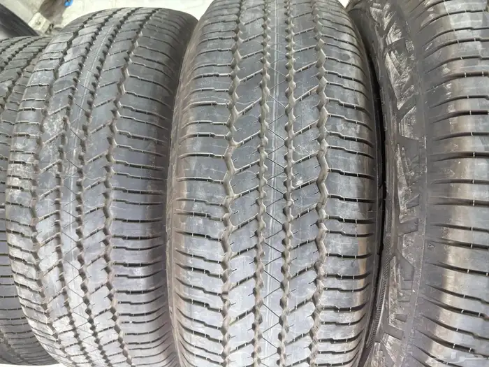 كفرات برجستون مقاس 265 65 18منزله من موتر أصفار 2
