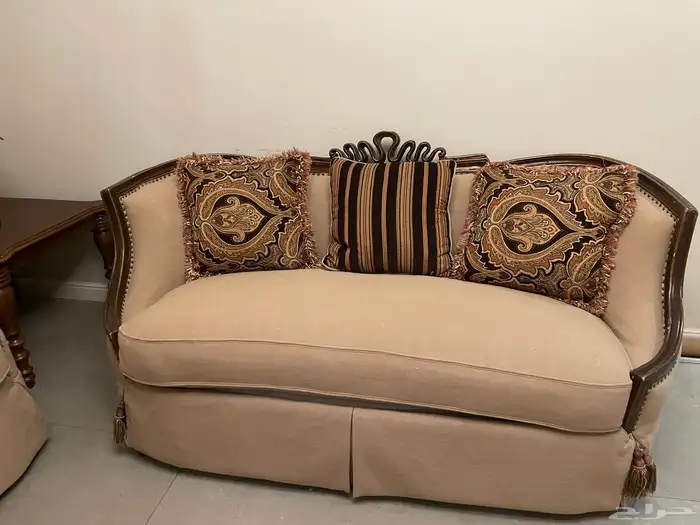 مجلس طقم كنب  كنب مزدوج فخم من رومز المطلق للاثاث 0
