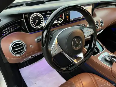 مرسيدس ( S500 ) كوب الموديل 2015 ممشى قليل شبه جديد 24
