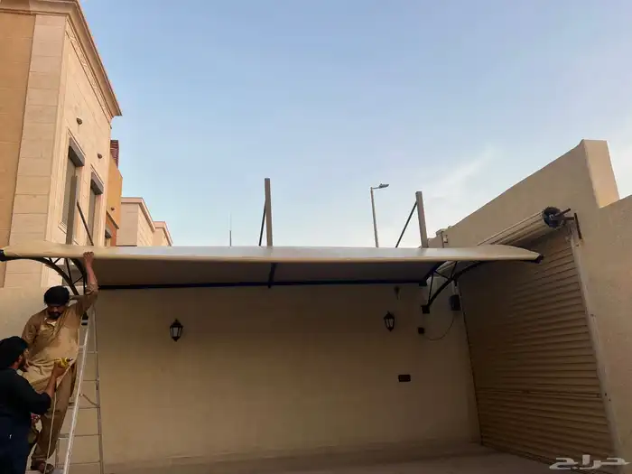 تركيب سواتر ومظلات 1