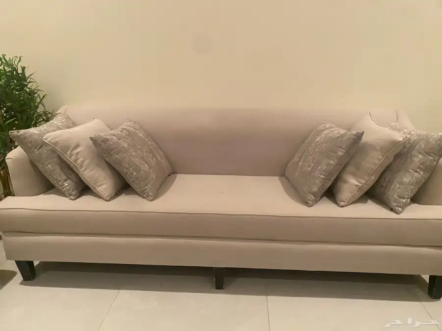 طقم كنب للبيع كامل خمس قطع الطول 220 0