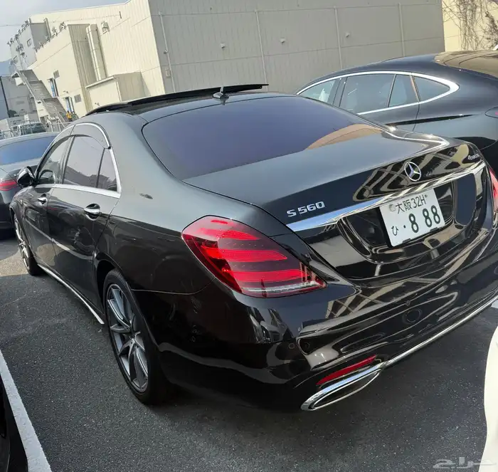 استيراد مرسيدس S560 AMG فل اليابان تم البيع 4