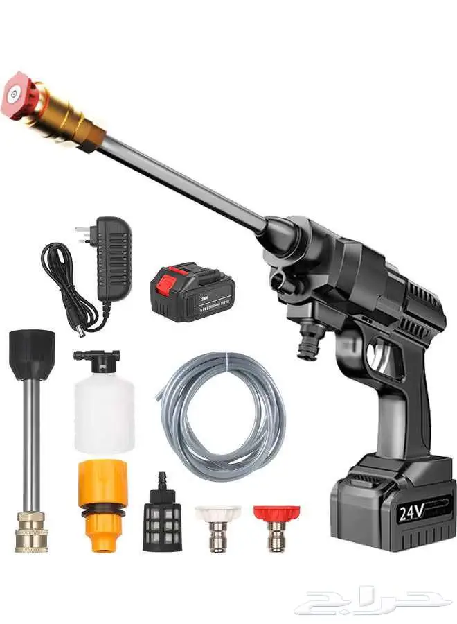 مضخة غسيل سيارات متعددة الاستخدام لاسلكية 3