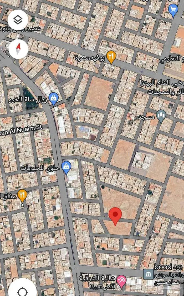 للبيع أرض سكنية بحي الوسطى بعنيزة 0