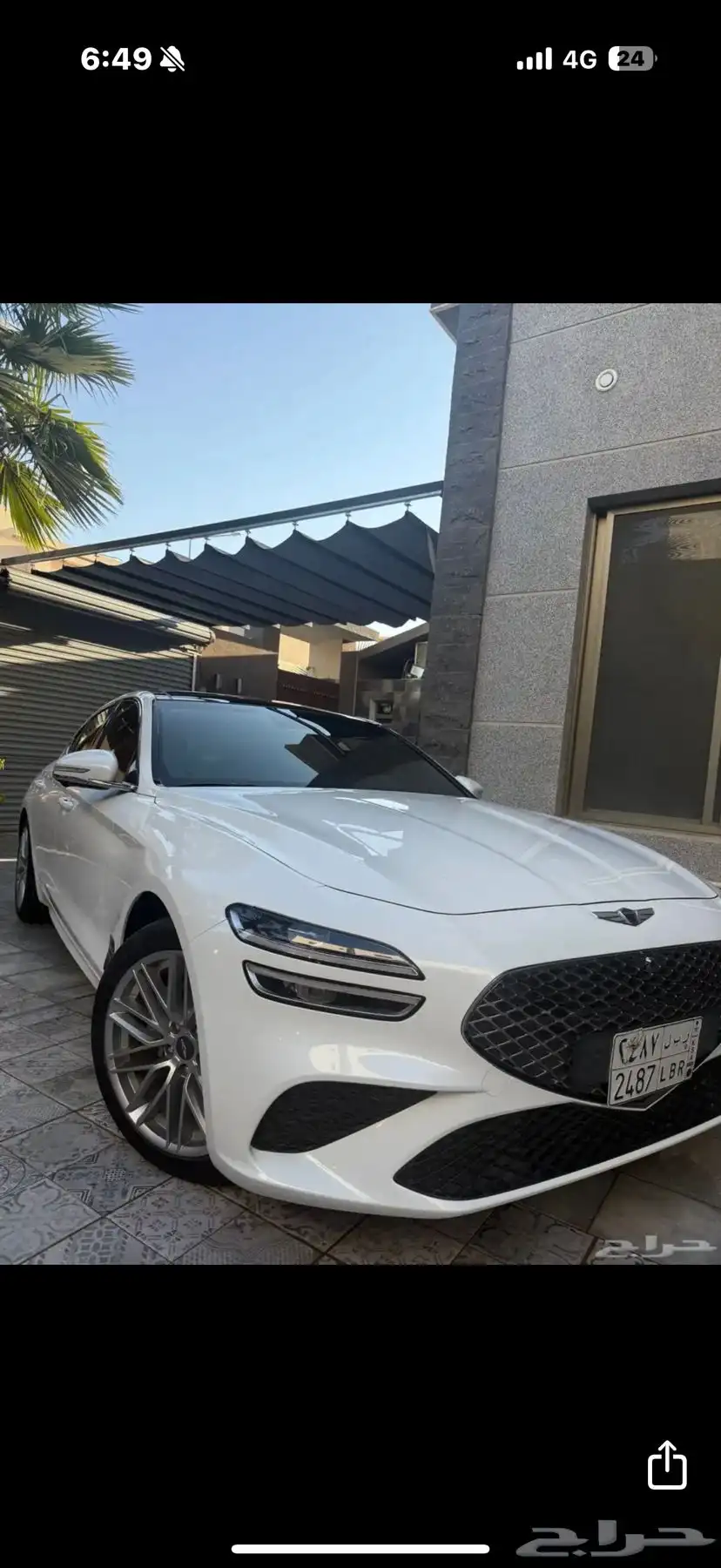 جنسس g70 2022 برستيج 0