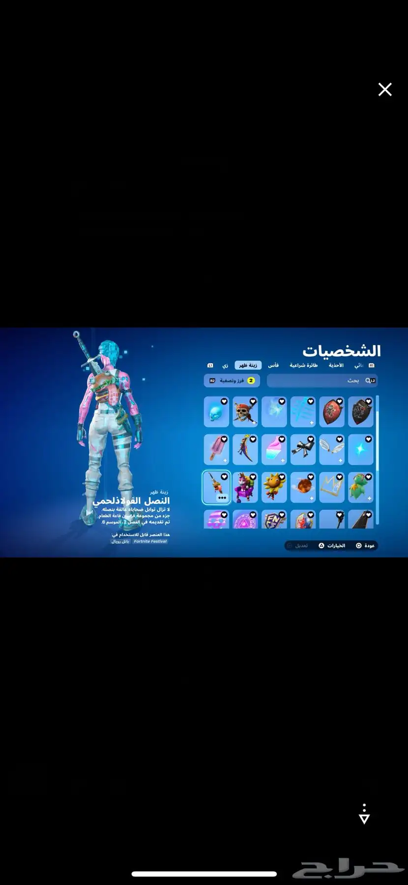 حساب فورت نايت 24