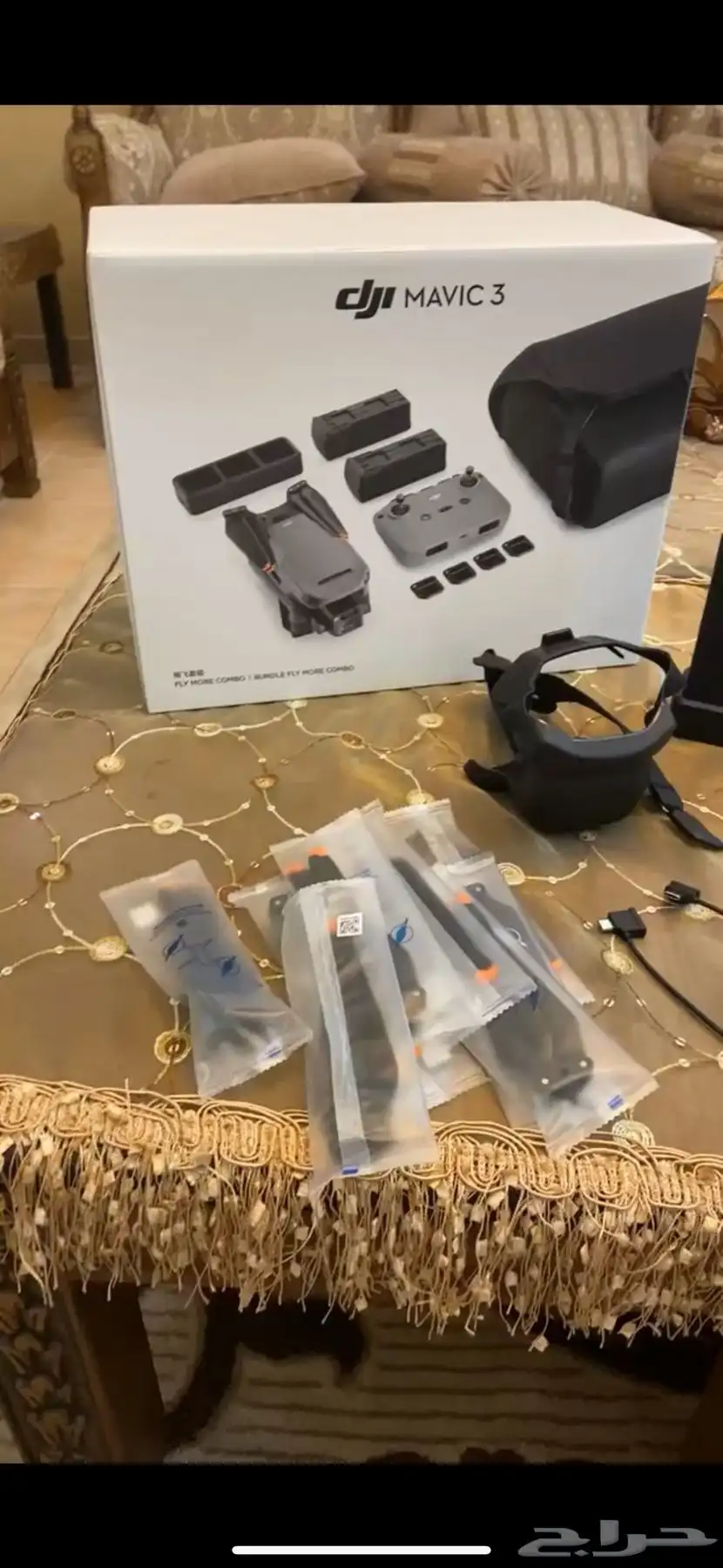درون مافيك DJI Mavic 3 Fly More Combo شبه جديد 3