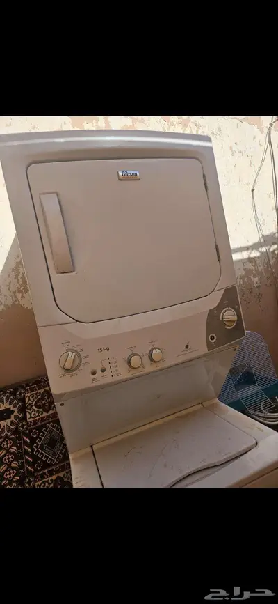 غساله ونشافه بخار امريكي للمغاسل والبيوت نظيفه جبسون 1