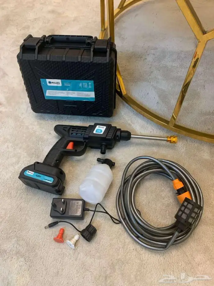 مضخة غسيل سيارات متعددة الاستخدام لاسلكية 7