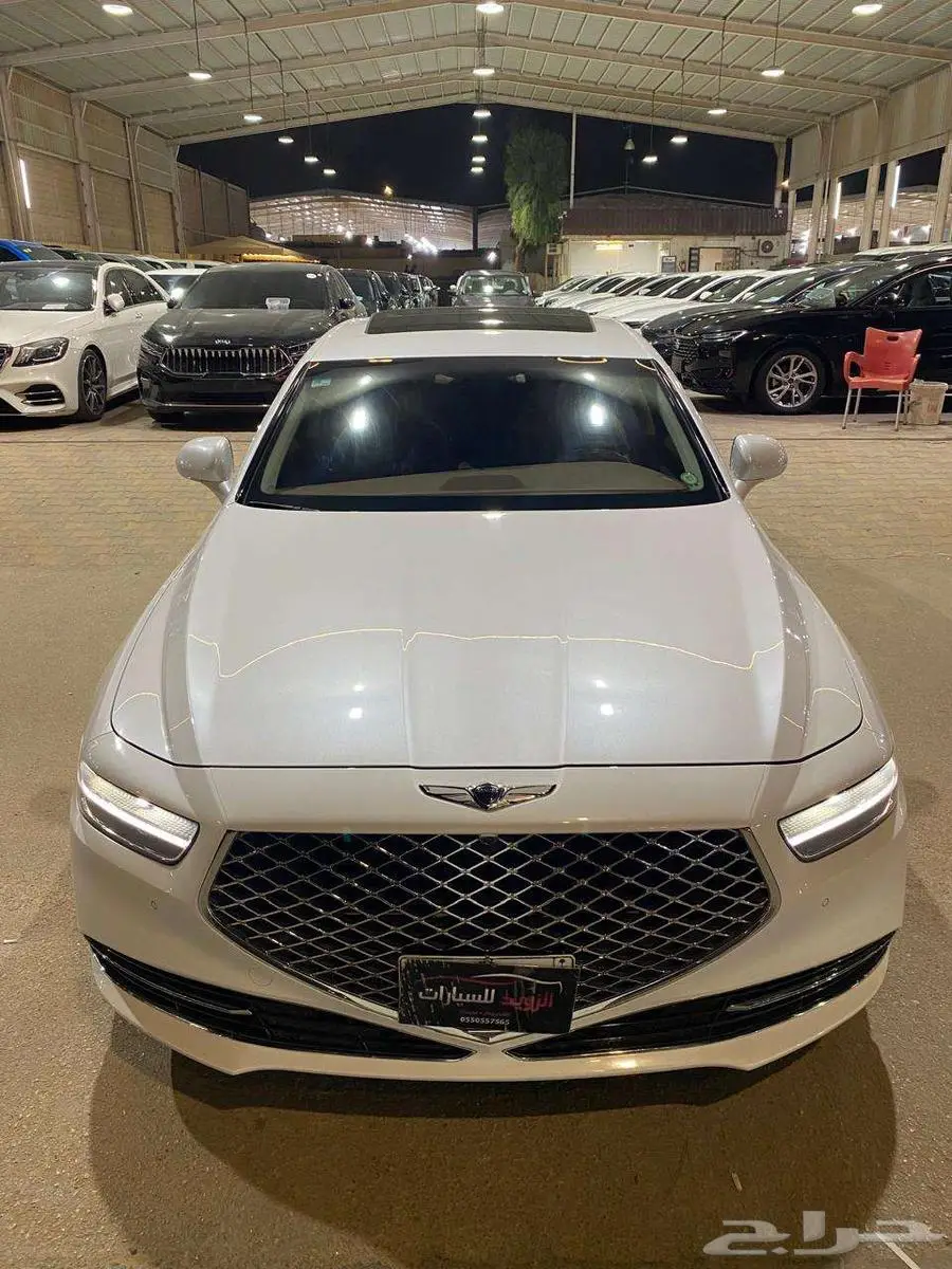 جينسس G90 2020 عداد 78000 ألف 2