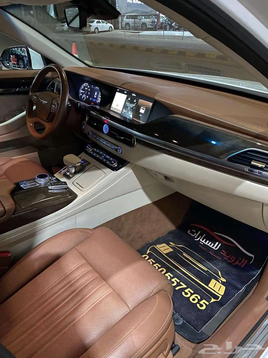 جينسس G90 2020 عداد 78000 ألف 3