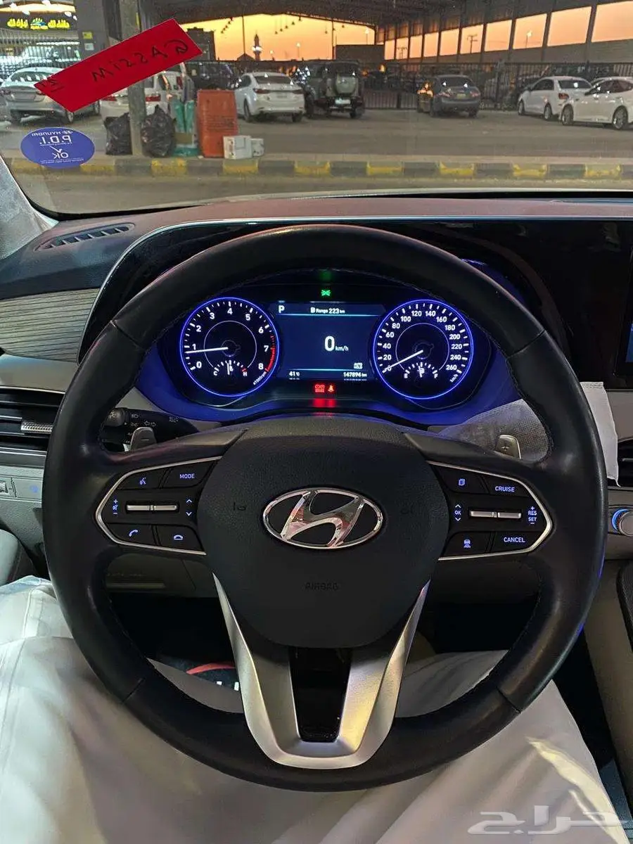 هيونداي باليسيد 2021 بنزين كوري عداد 147000 12