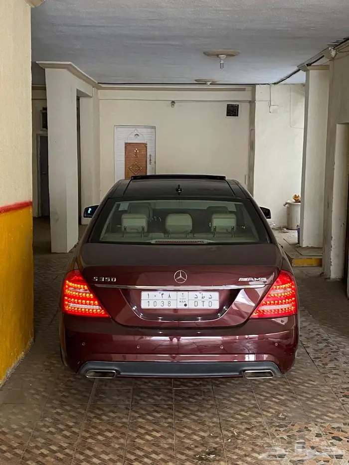مرسيدس S350 مديل 2012 للبدل ب ( لكزس 460 ) او جمس 5