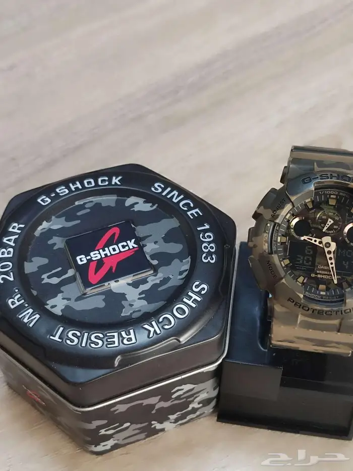 كاسيو جي شوك Casio G-shock GA-100 CM 10