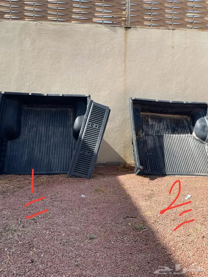 فيبر حوض هايلوكس لون اسود 7