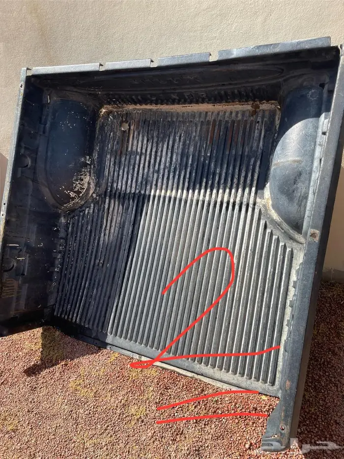 فيبر حوض هايلوكس لون اسود 9