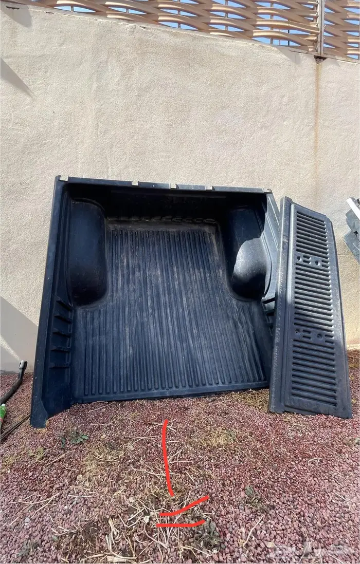 فيبر حوض هايلوكس لون اسود 2