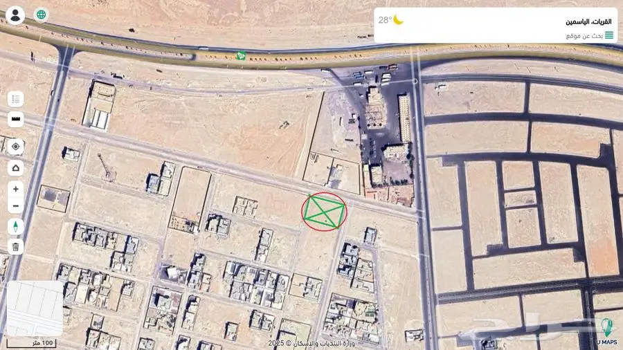 ارض بموقع مميز بالقريات 0