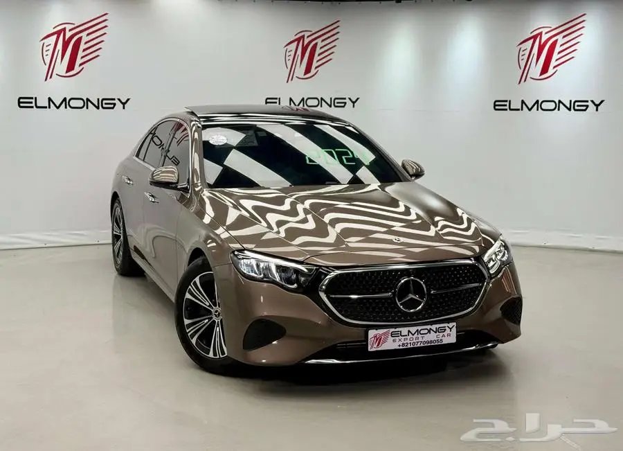 مرسيدس E 200 موديل 2024 full loaded 10