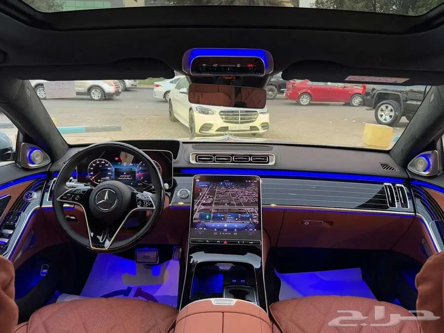 مرسيدس S580 مايباخ موديل 2025 7