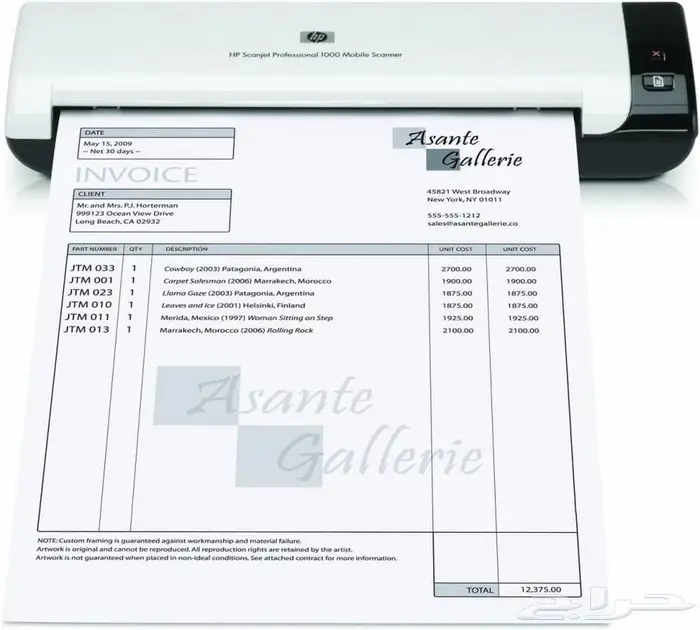 سكانر محمول احترافي HP جديد 2
