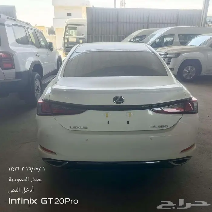 لكزس ES 350 اف اف أبيض بنزين 2025 اقل سعر كاش واقساط 11