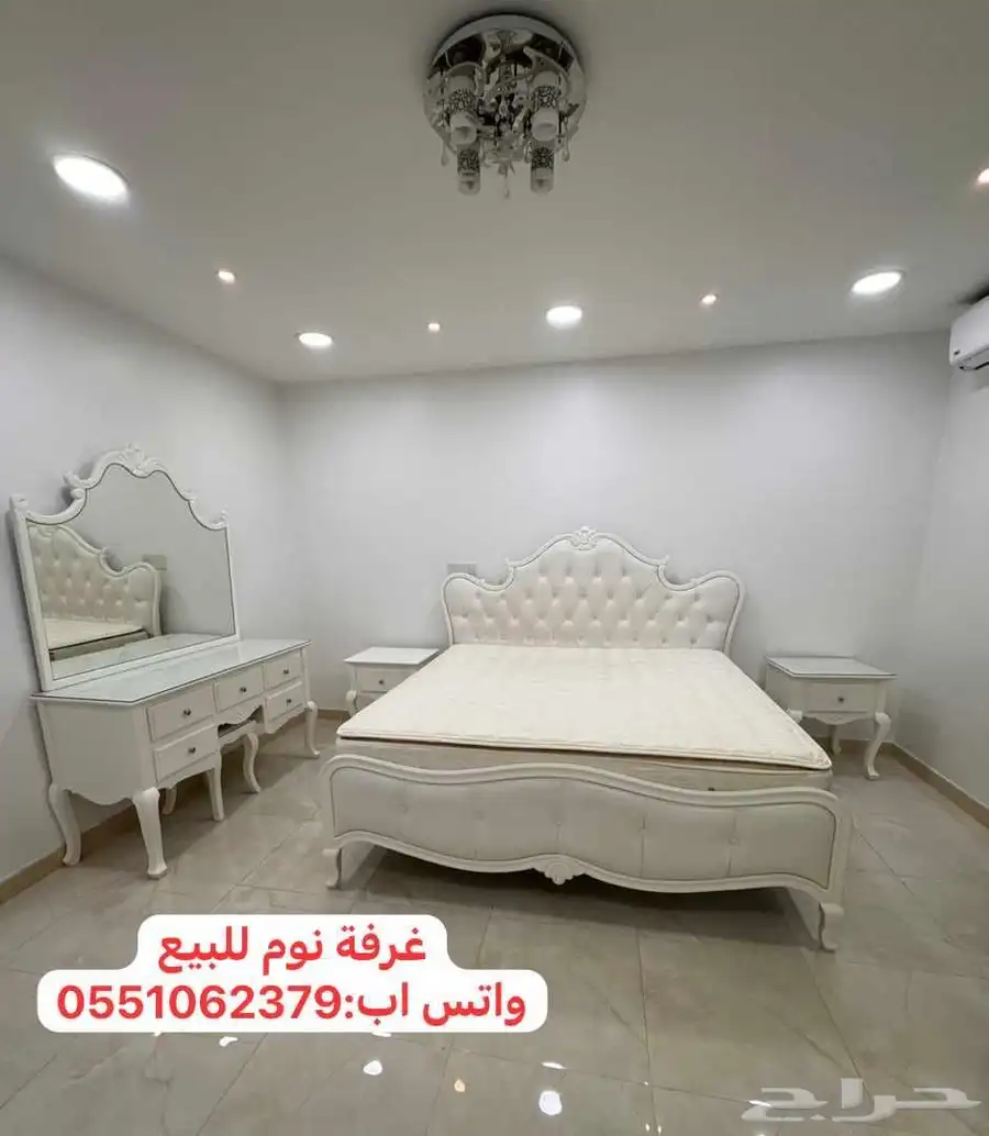 غرفة نوم جديدة كليا  مستخدمة فقط 4 سنوات مصممة من مكان معروف 2