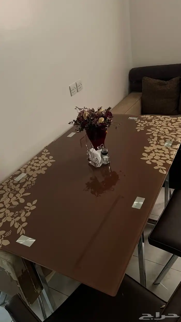 طاوله طعام مع 6كراسي بيع مستعجل 1