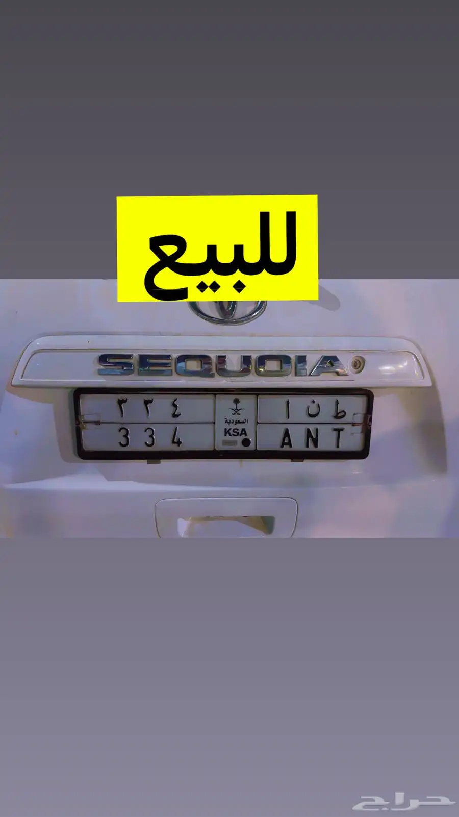 لوحة للبيع ط ن ا 334 0