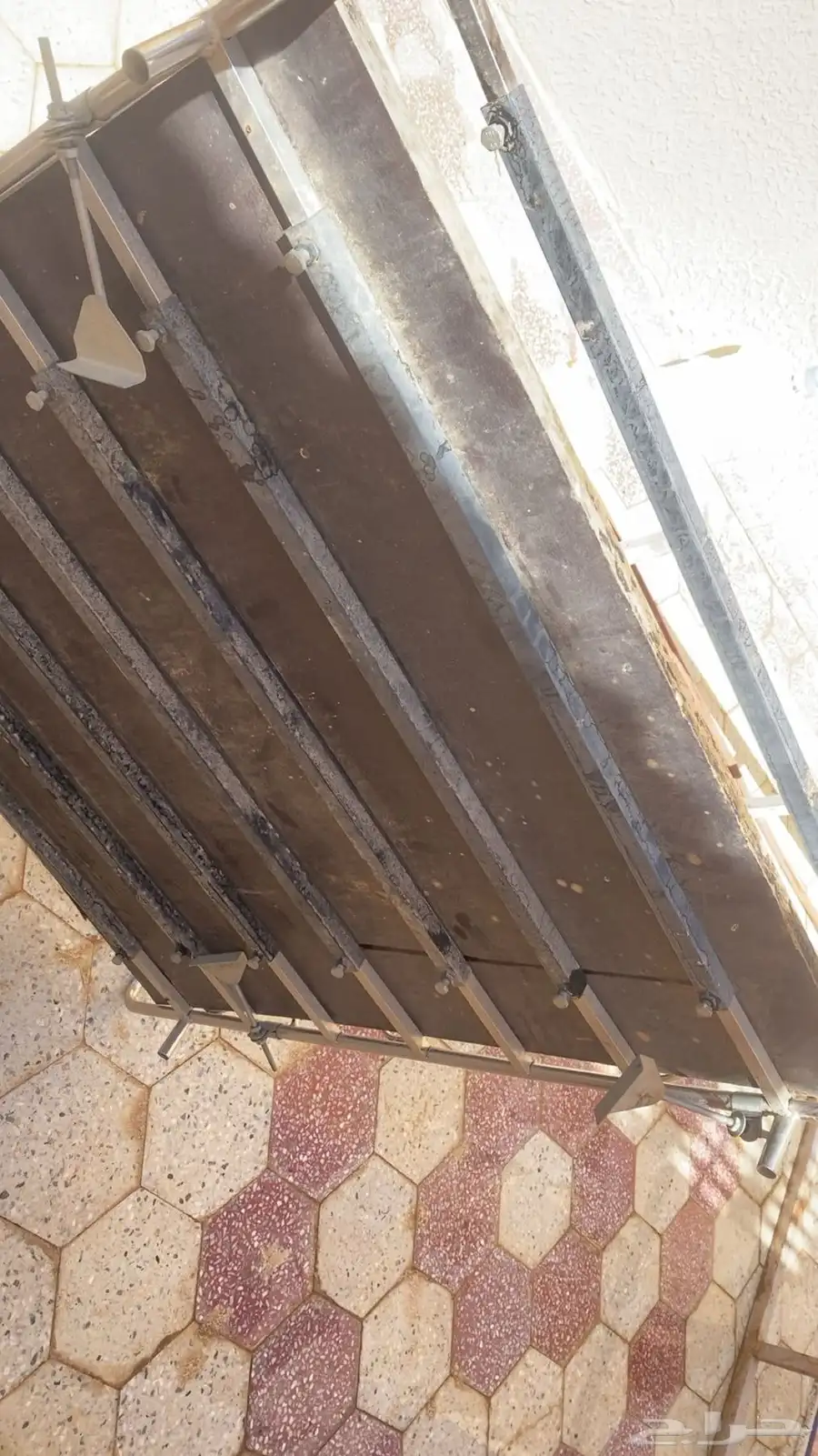 حديد جلسات ارضيه و سله موتر 5