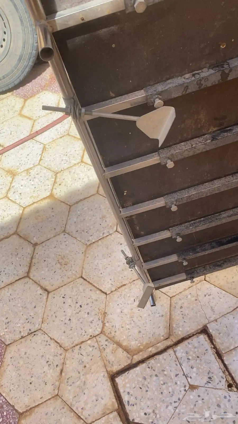 حديد جلسات ارضيه و سله موتر 4