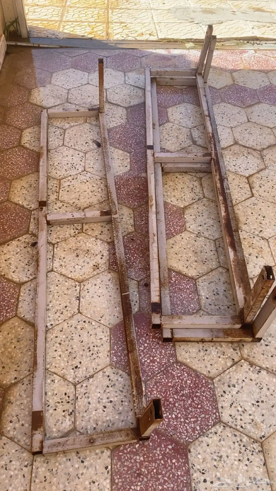 حديد جلسات ارضيه و سله موتر 2