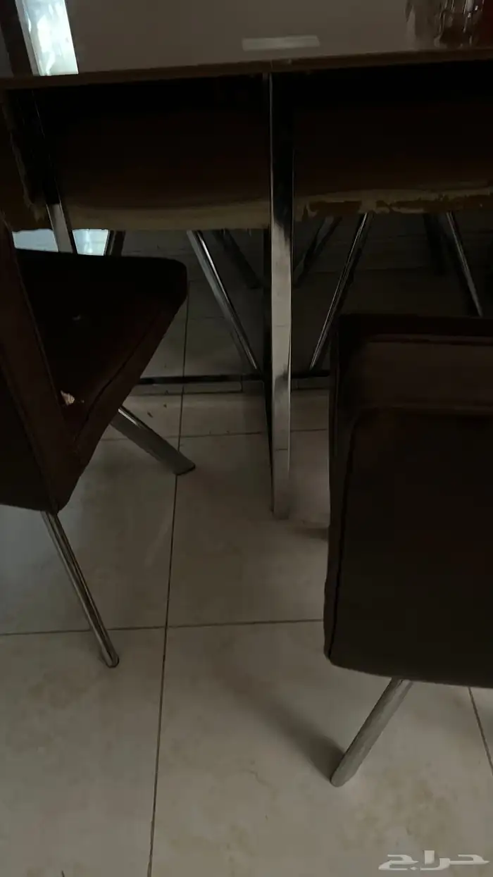 طاوله طعام مع 6كراسي بيع مستعجل 5