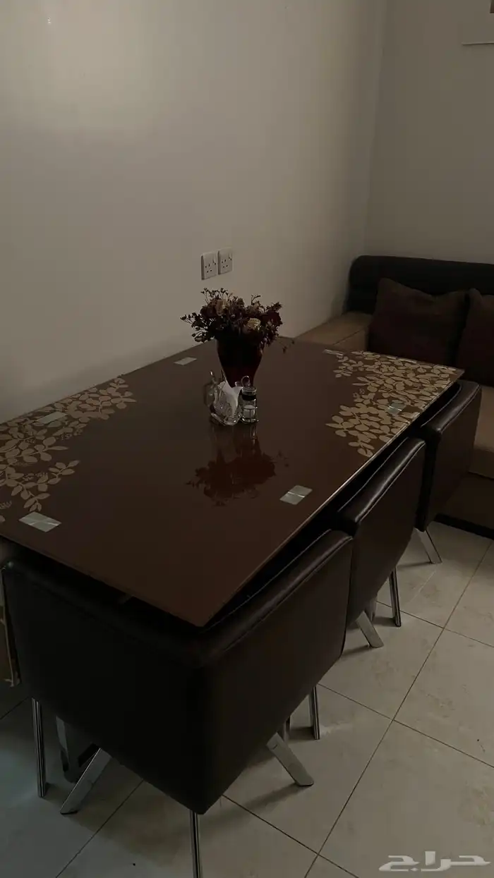 طاوله طعام مع 6كراسي بيع مستعجل 0