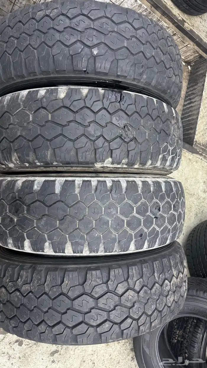 كفرات شبه جديد جميع المقاسات 1