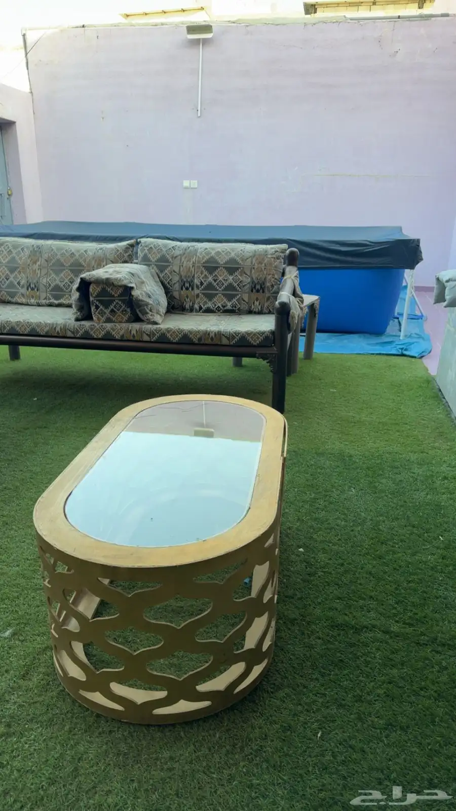 استراحة قسمين مع مسبح 15