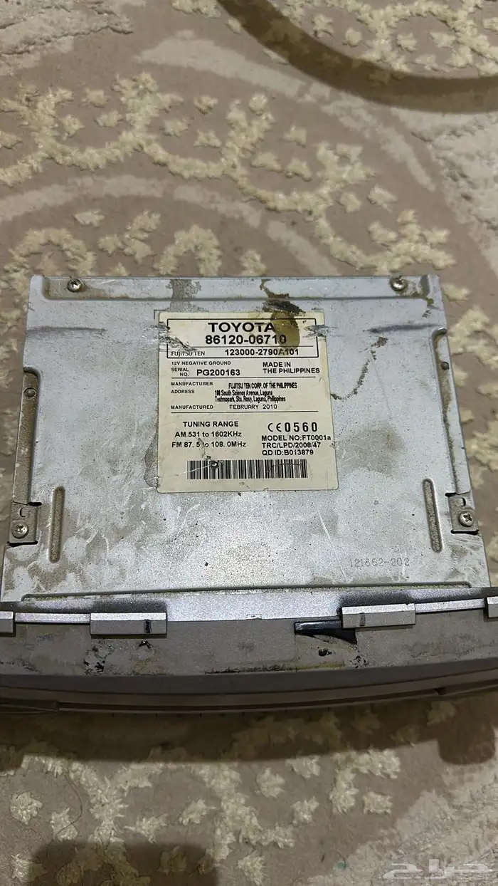 ديكور قير ومسجل وطارت وكاله كامري 2011 3