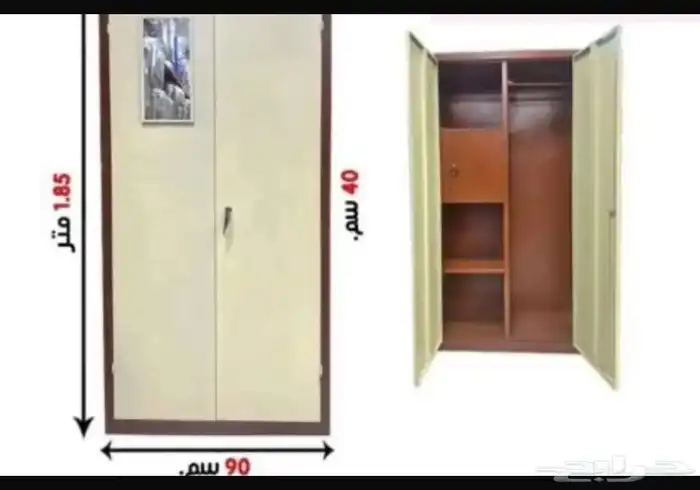 دولاب بابين و دولاب باب واحد جديده 0